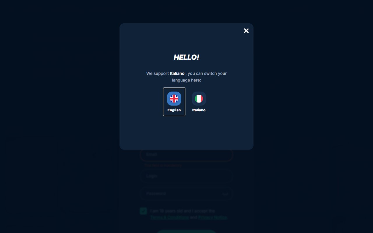 Screenshot del sito PlayZilla